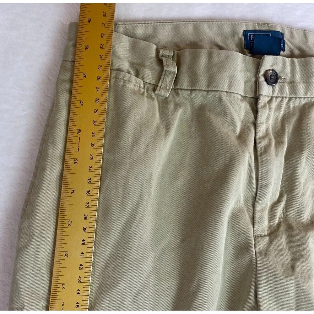 Polo Ralph lauren Pants Youth size 20 Khaki straight chino Stretch Beige Cotton